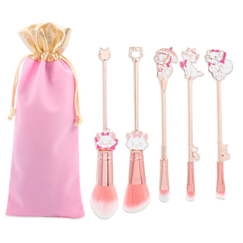 Makeup Brush Set Supplier - 5-Piece Marie Cat Set for Girls Peripheral Gift