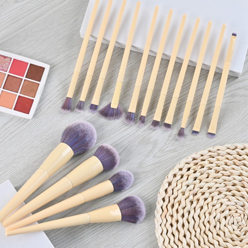 Makeup Tools Supplier - New 15-Piece Long Handle Professional Luxury Travel