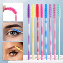 Makeup Tools Factory - New Two-color Rod Silicone Grafting Eyelash Combing