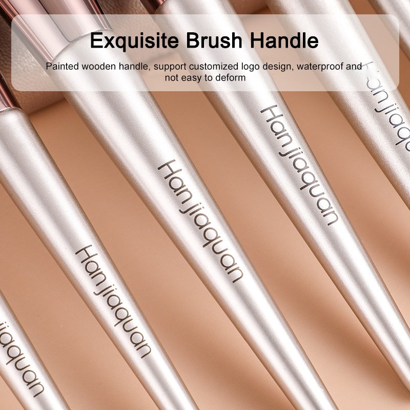 Makeup Brush Set Factory - Wholesale 18 Pcs/set Luxury Professional Custom