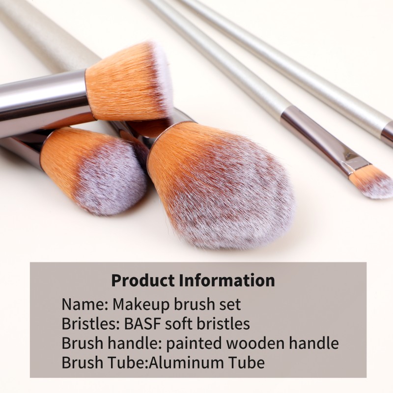Makeup Brush Set Factory - Wholesale 18 Pcs/set Luxury Professional Custom