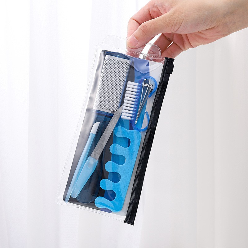 Manicure Set Manufacturer - Custom 6pcs Stainless Steel Nail Clipper Kit