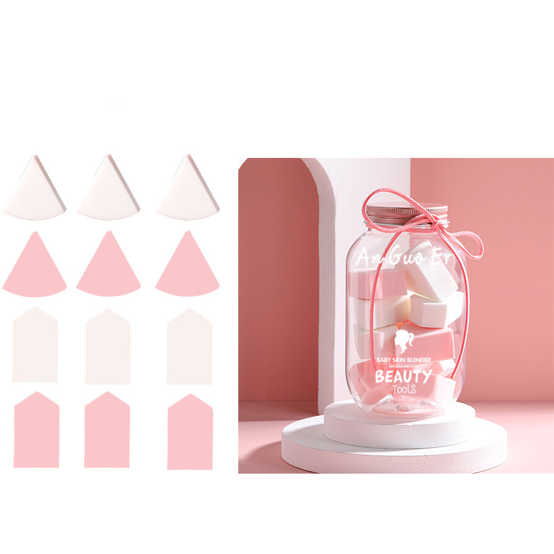 Makeup Sponge Supplier - Yue Hot Sale 6 PCS Latex Free Mini Case With Box
