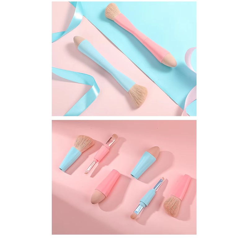 Makeup Tools Manufacturer - Private Label Small MOQ Flat Head Travel 4 in 1