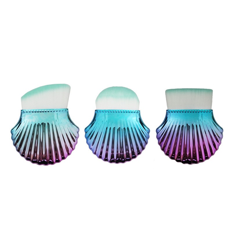 Foundation Brush Factory - Newest Selling Single Shell Flat Head Multi-Function