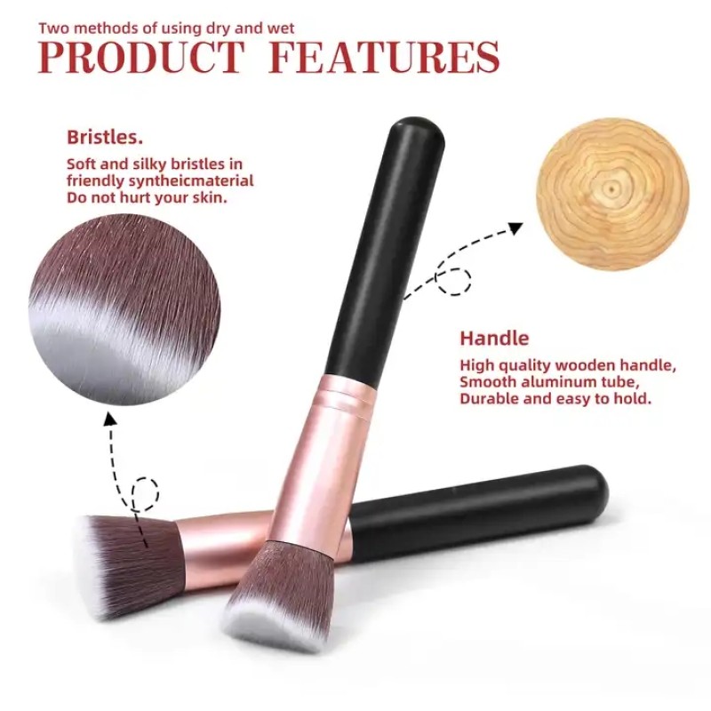 Makeup Brush Set Supplier - Custom logo Private Label 14 PCS Black Matte