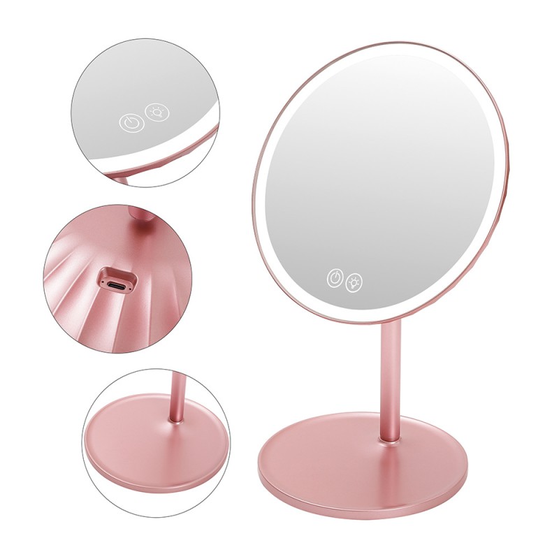 LED Mirror Factory - Desktop Smart Beauty Table Fill Light Metal Gift