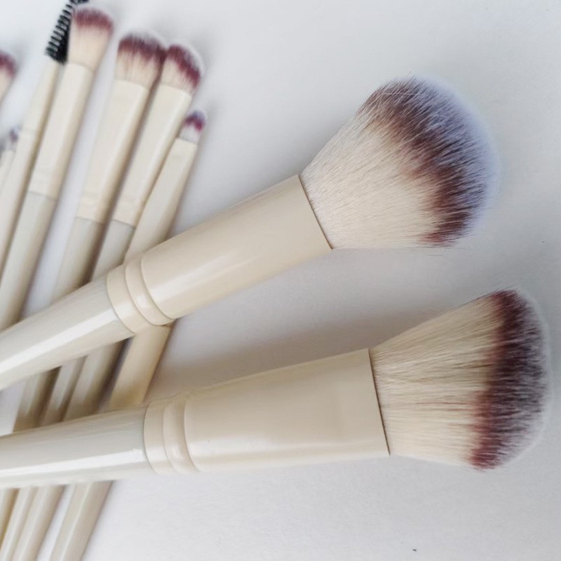 Makeup Tools Manufacturer - 17pcs Single Soft Bristle Travel Convenient Brush