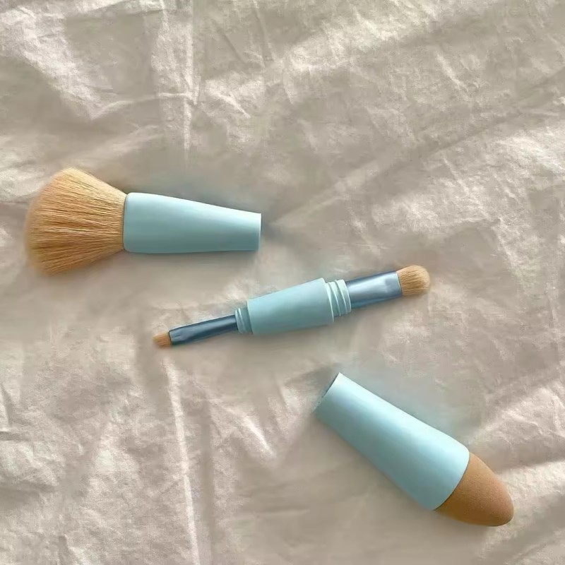 Makeup Brush Factory - Custom 4-Headed Single Multifunction 4-in-1 Sponge