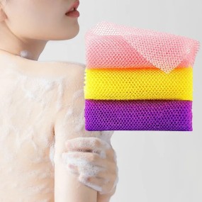 Body Scrubber Factory - African Net Sponge Exfoliating Long Shower Washcloth