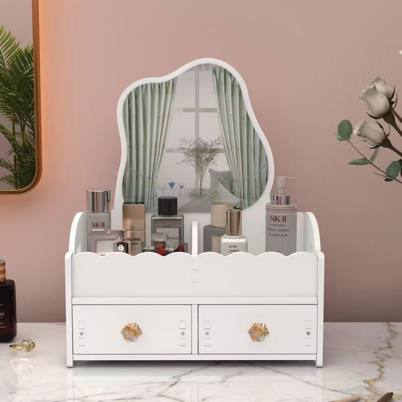 Makeup Mirror Supplier - 2024 Hot Selling Desktop Portable Cloud Beauty Mirror