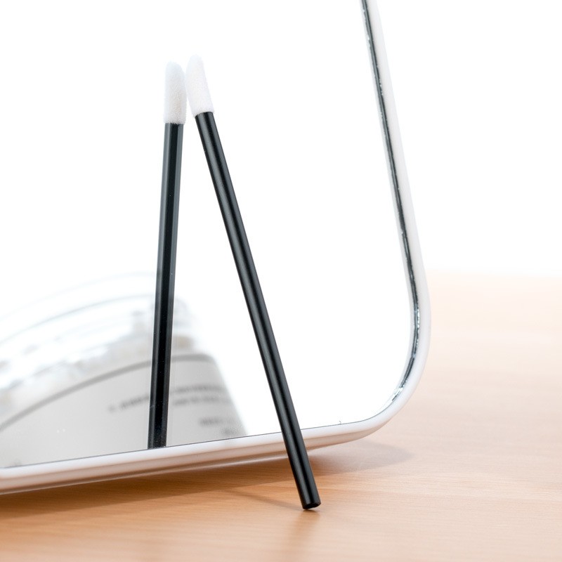 Lip Brush Supplier - 100 Disposable Lip Stick Portable Mini Makeup Brush