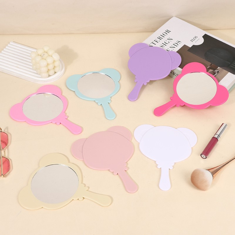 Makeup Mirror Manufacturer - Handheld Mirror Cute Girls Dressing Custom LOGO