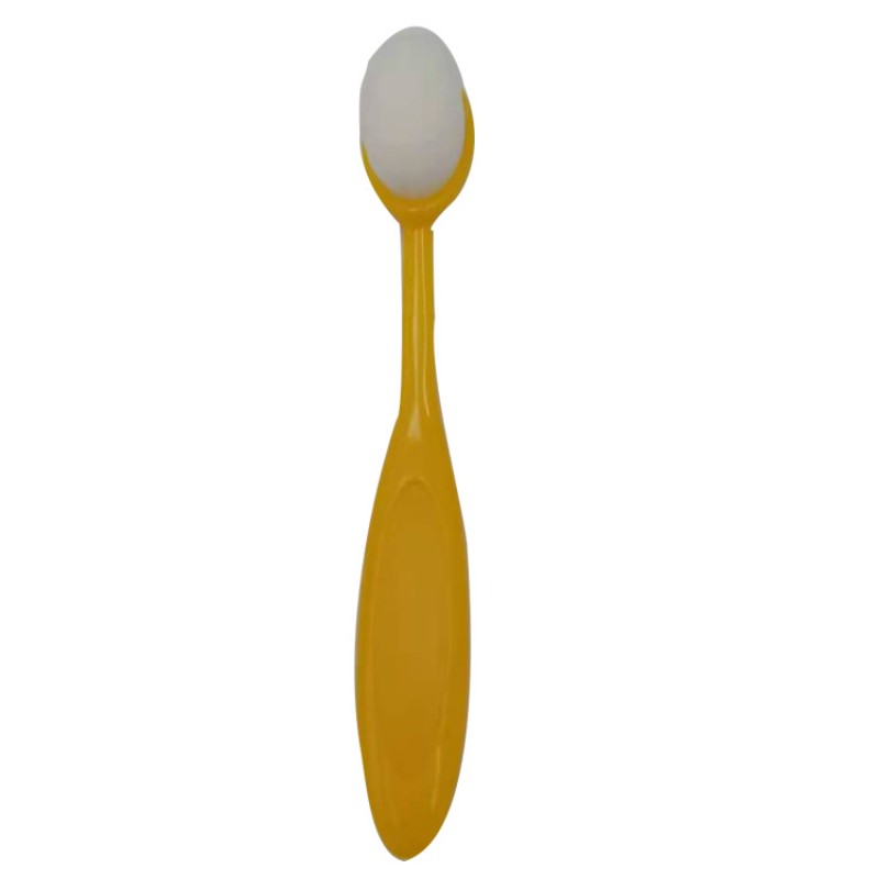 Makeup Brush Manufacturer - New Arrived Colorful Bendable Oval Makeup Tool