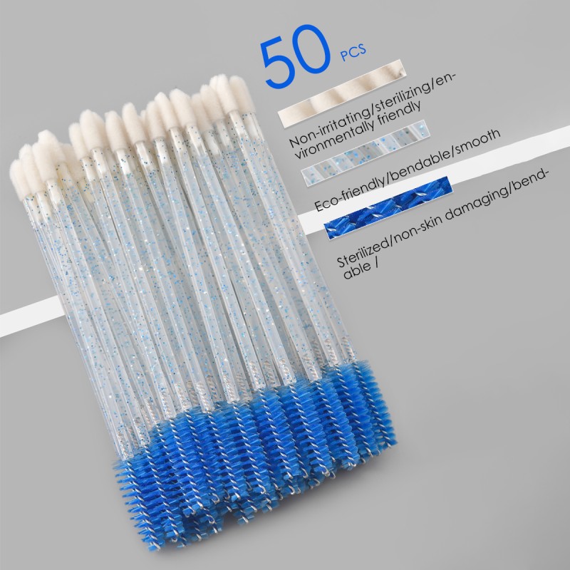 Eyelash Comb Factory - Wholesale 50 Pcs/bag Spiral Brush Head Mascara Wands