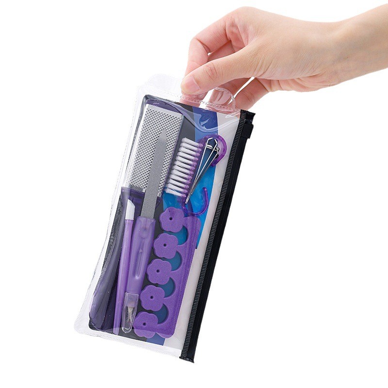 Manicure Set Manufacturer - Custom 6pcs Stainless Steel Nail Clipper Kit