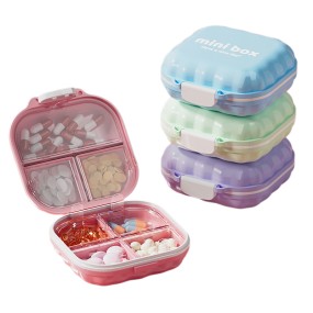 Medicine Case Manufacturer - 7-Compartment BPA-Free Pill Organizer