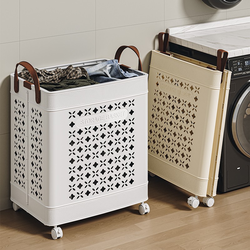 Laundry Basket Manufacturer - Large Capacity Foldable with Wheels