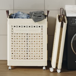 Collapsible Basket Manufacturer - Heavy Duty Bathroom Laundry Organizer