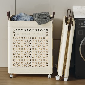 Collapsible Basket Manufacturer - Heavy Duty Bathroom Laundry Organizer