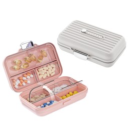 Weekly Pill Box Manufacturer - 7 Compartments Portable Tablet Management