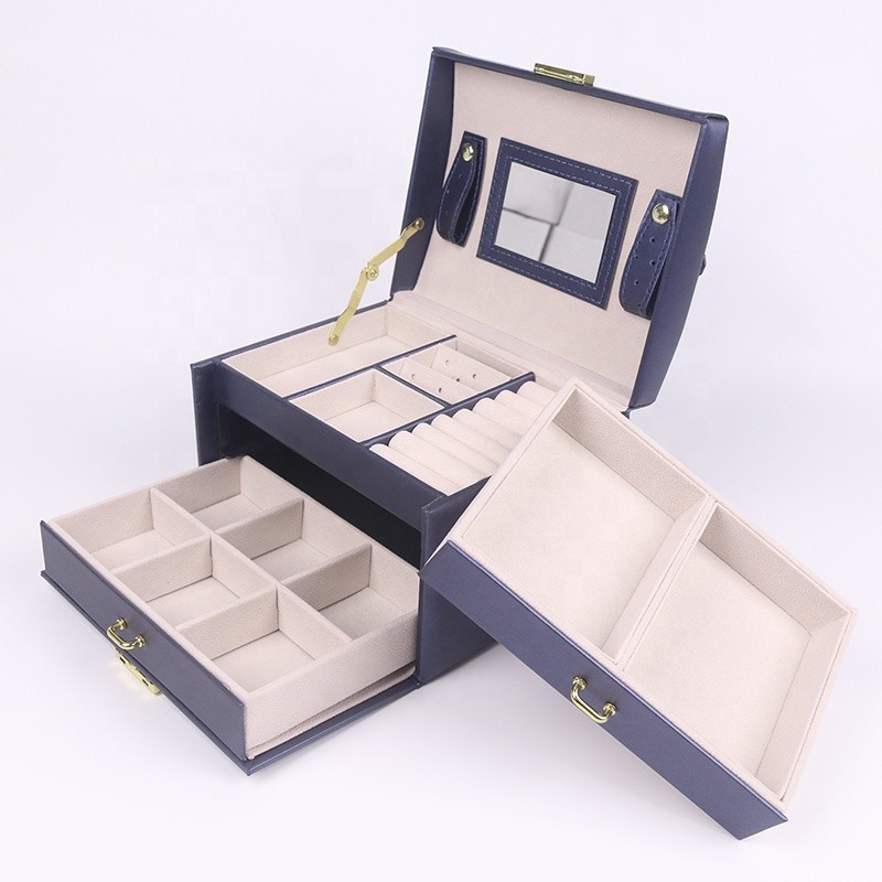 Jewellery Box Manufacturer - 3 Layers Large Holder Organizer Set