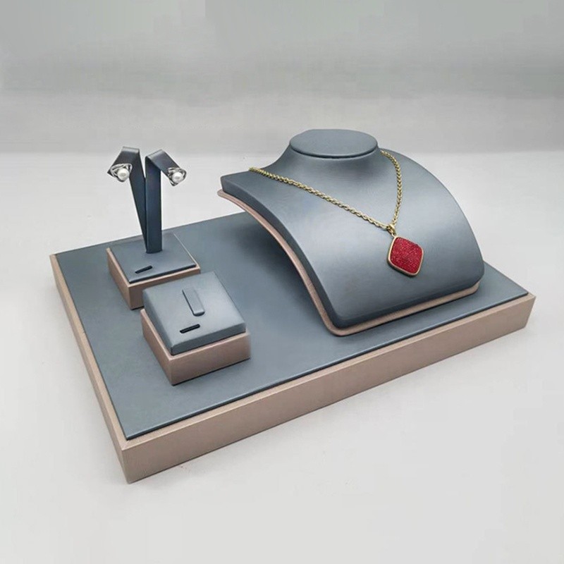 Jewelry Display Set Manufacturer - Luxury Custom Quality PU Necklace Bust