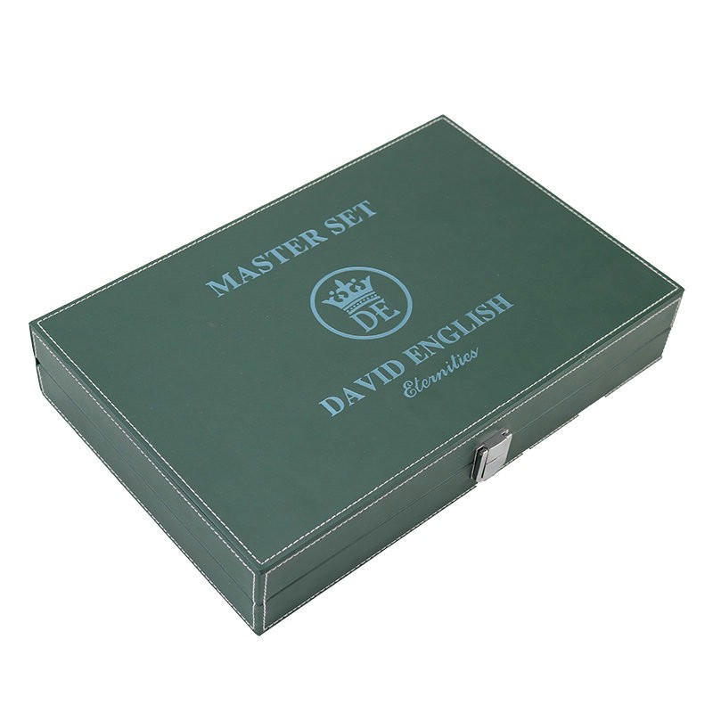 Jewelry Organizer Case Manufacturer - Custom Logo Lock Leather Display