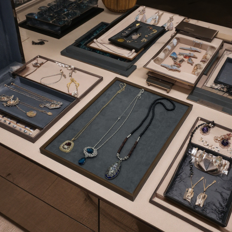 Jewelry Tray Manufacturer - Luxury Wooden Watch Glasses Display