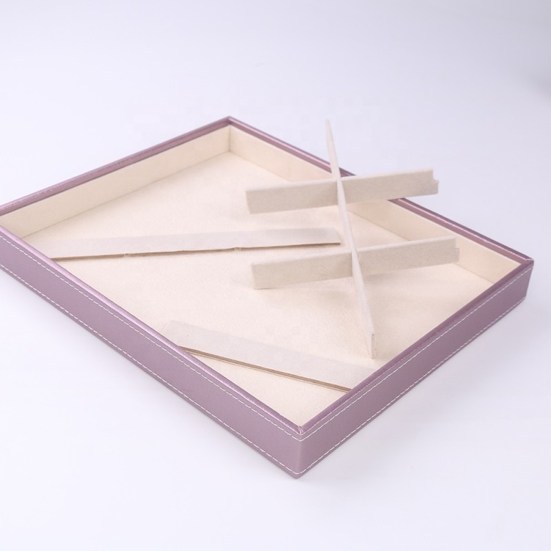 Desk Organizer Tray Manufacturer - Leather Drawer Storage Stackable