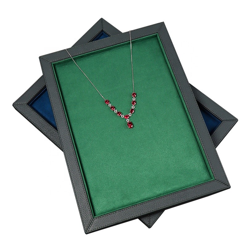 Jewelry Presentation Tray Manufacturer - Custom Luxury Leather Shop Display