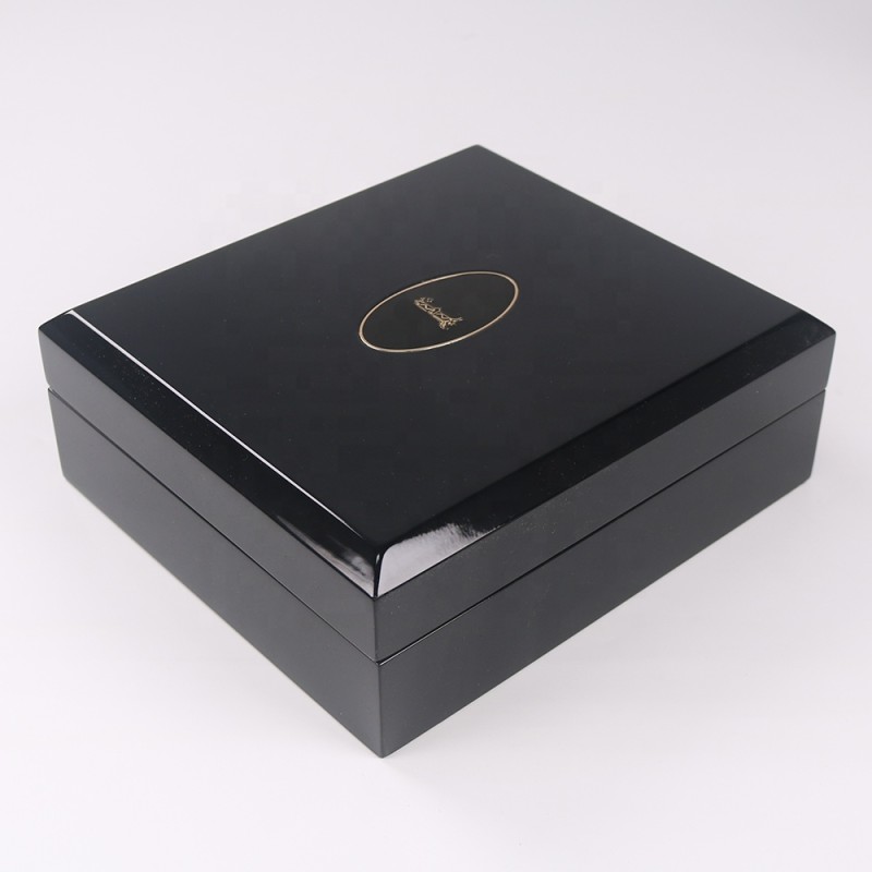 Wooden Gift Box Manufacturer - Luxury Essential Oil Perfume Golden Foil