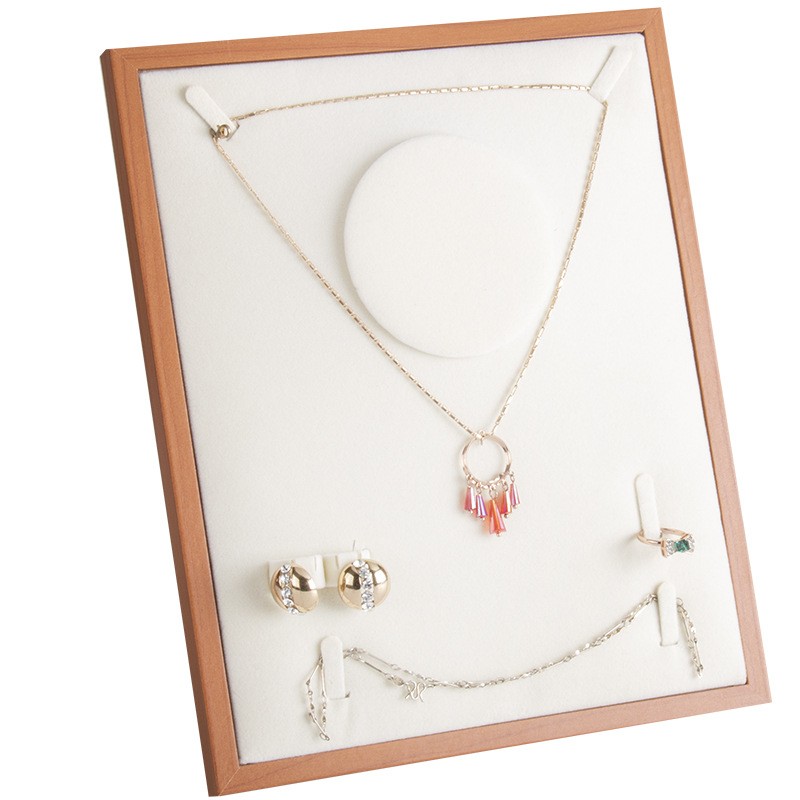 Wooden Jewelry Tray Manufacturer - Customizable Store Display Stand