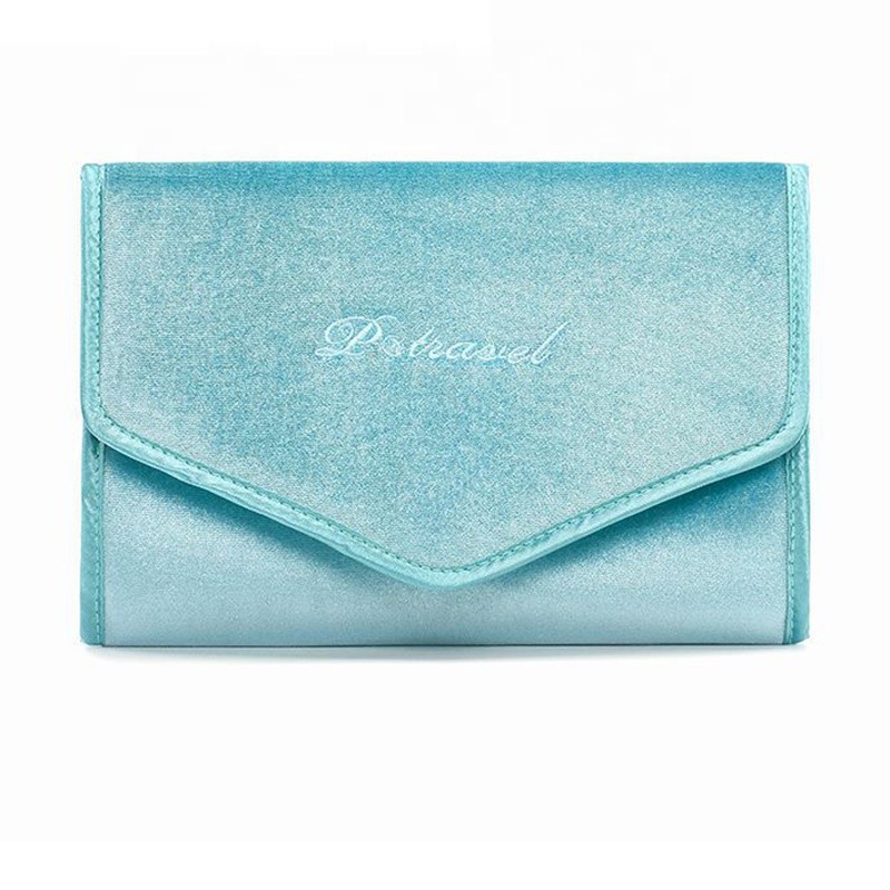 Travel Jewelry Case Manufacturer - Foldable Organizer Roll Bag Storage