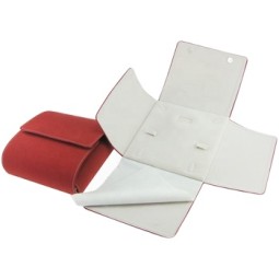 Jewelry Box Manufacturer - Custom Microfiber Magnet Button Folding