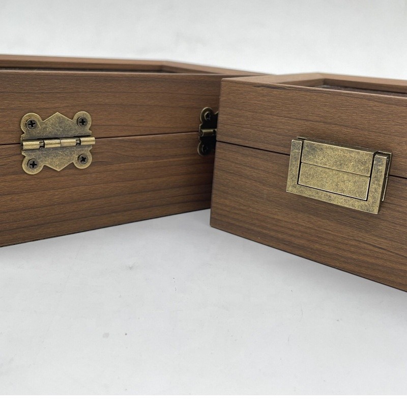 Wood Watch Box Manufacturer - Vintage Brown Walnut 1-12 Slots