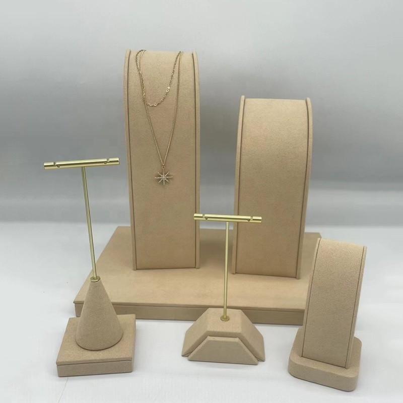 Jewelry Display Stand Manufacturer - Custom Microfiber Store Design Props