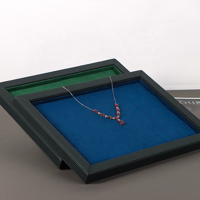 Jewelry Presentation Tray Manufacturer - Custom Luxury Leather Shop Display