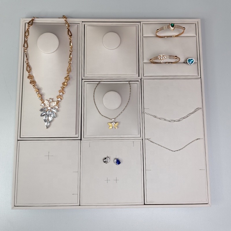 Necklace Tray Manufacturer - Hot Selling Custom Fine Jewelry Leather