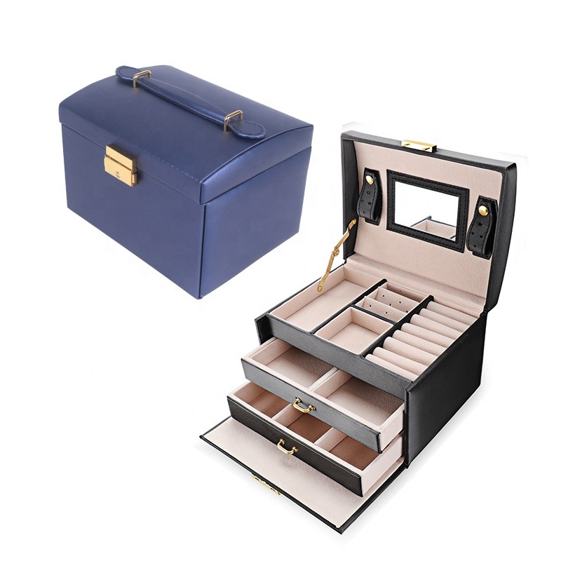 Jewellery Box Manufacturer - 3 Layers Large Holder Organizer Set