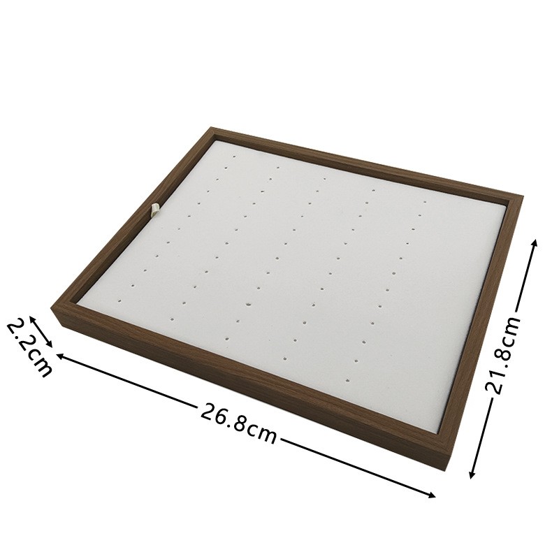 Wooden Jewelry Tray Manufacturer - Customizable Store Display Stand