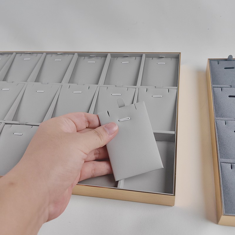 Jewelry Display Organizer Manufacturer - Luxury Stainless Steel Golden Frame