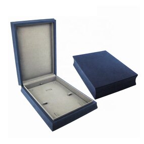 Jewelry Box Manufacturer - Loyal Blue Custom Big Set Microfiber