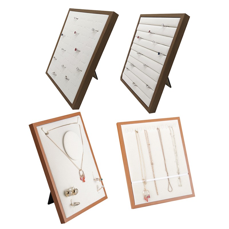 Wooden Jewelry Tray Manufacturer - Customizable Store Display Stand