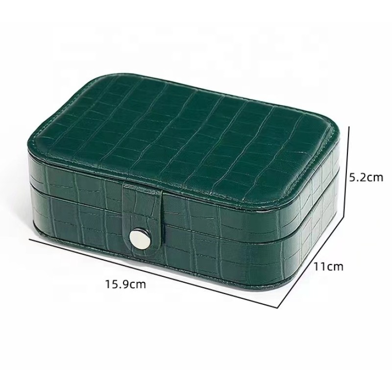 Travel Jewelry Case Manufacturer - Women's PU Leather Organizer Box