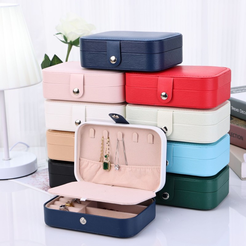 Travel Jewelry Case Manufacturer - Women's PU Leather Organizer Box