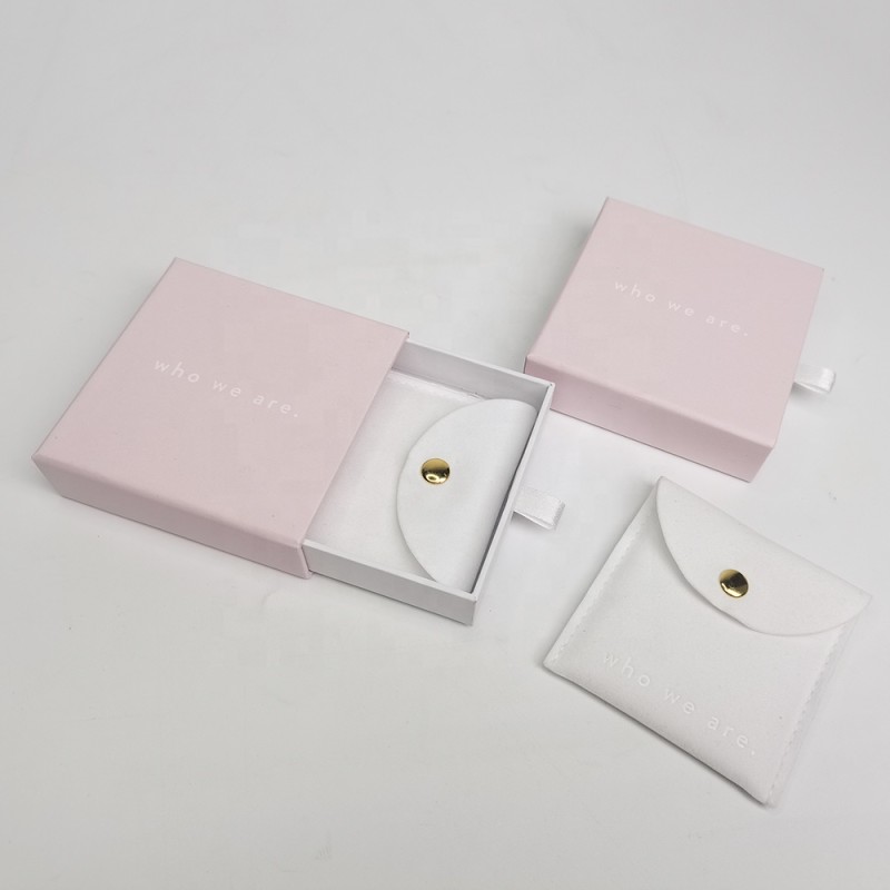 Jewelry Box Manufacturer - Custom Logo Rectangle Magnetic Folding