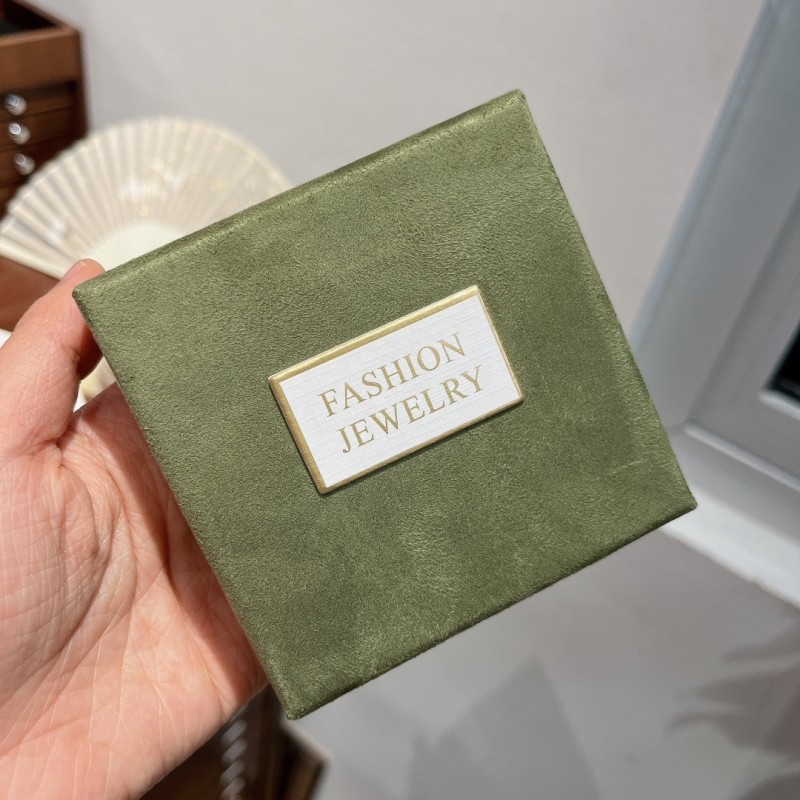 Jewelry Gift Box Manufacturer - Velvet Suede Necklace Earring Packaging