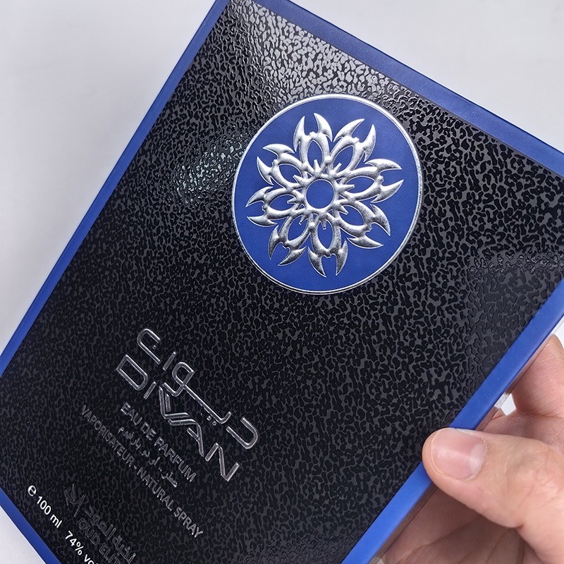 Gift Box Manufacturer - Custom 50-100ML Black Paper Magnetic Book