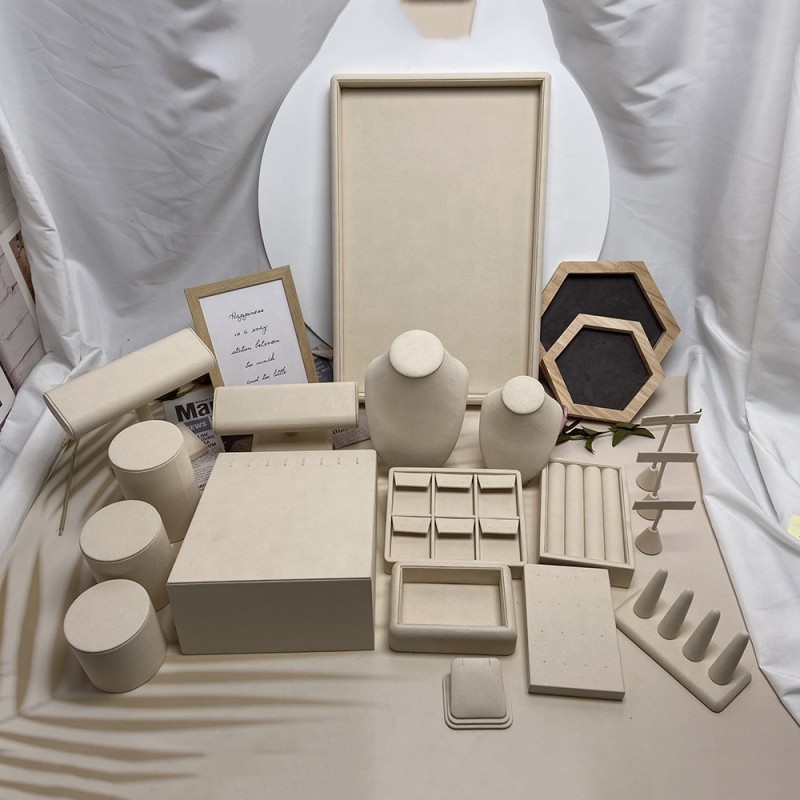 Jewelry Display Stand Manufacturer - Custom Microfiber Store Design Props